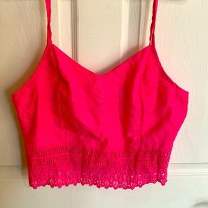 NWOT Hot pink tank